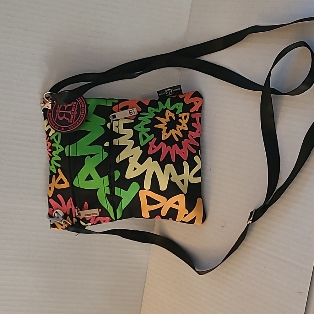 Robin Ruth Colorful Graphic Crossbody Bag